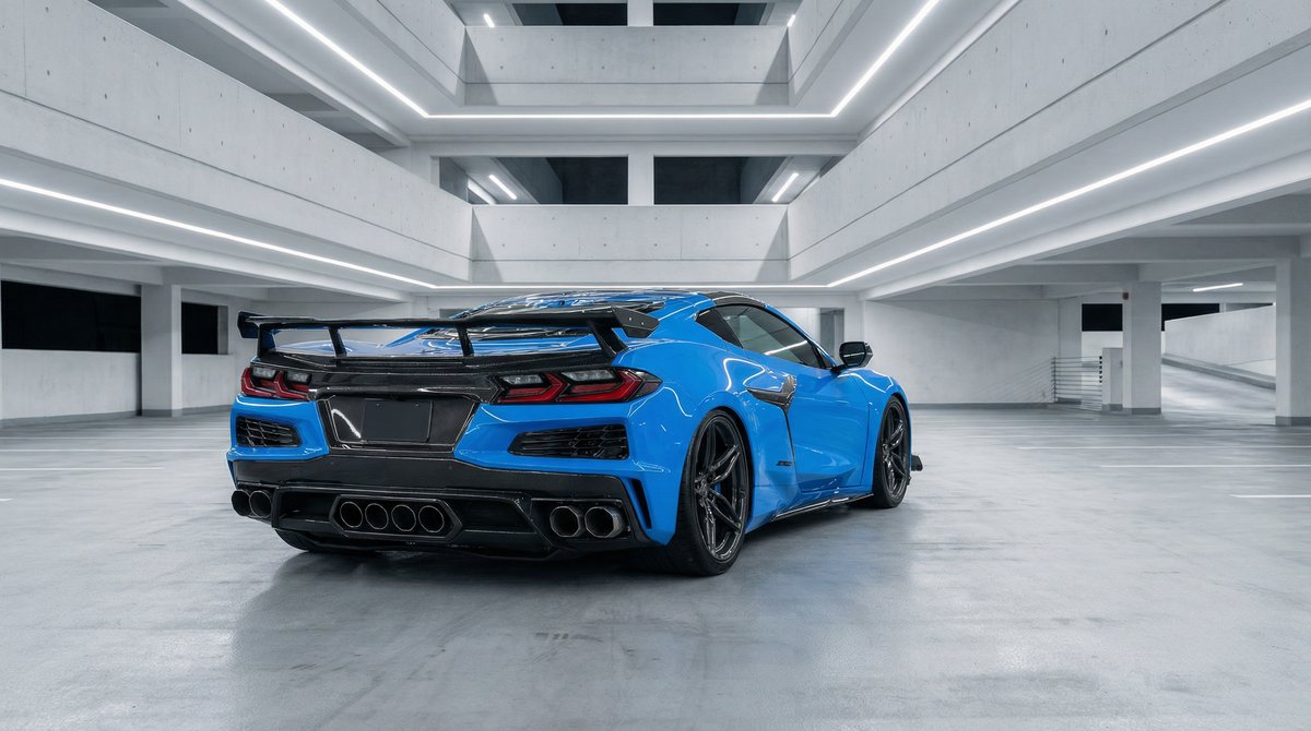 探花改装视频 - C8 Z06碳纤维