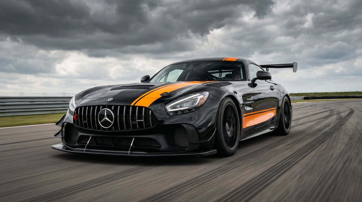 探花赛道视频 - AMG GT测试