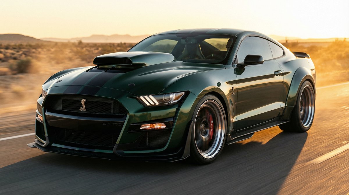 探花轿车视频 - 野马Shelby改装